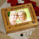 Heart to Heart, Best Friends Photo Keepsake Box